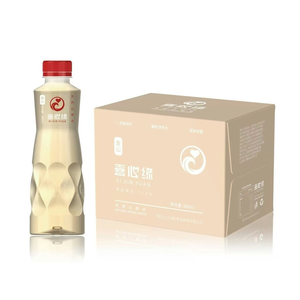 喜心缘山泉 380mL*1箱/24瓶/120.00元