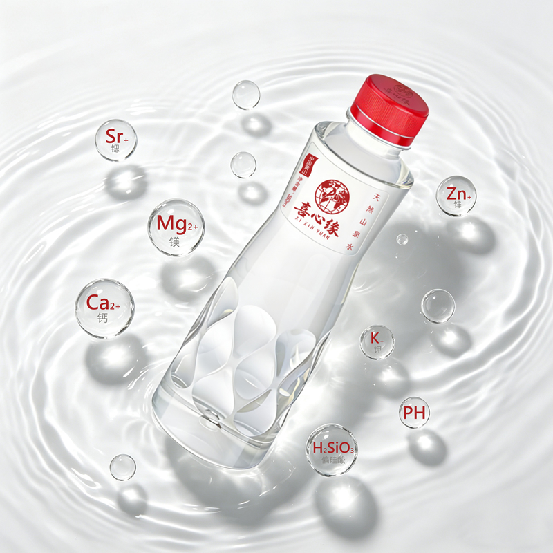 喜心缘山泉水380mL*1