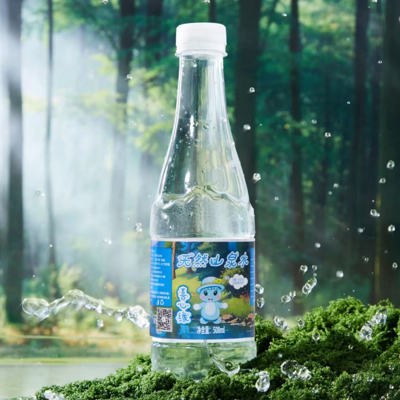 喜心缘山泉508ml